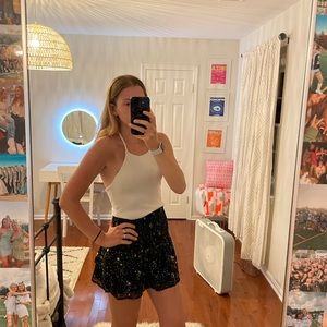 White Pacsun Halter Top